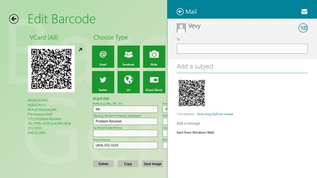 free barcode app for windows